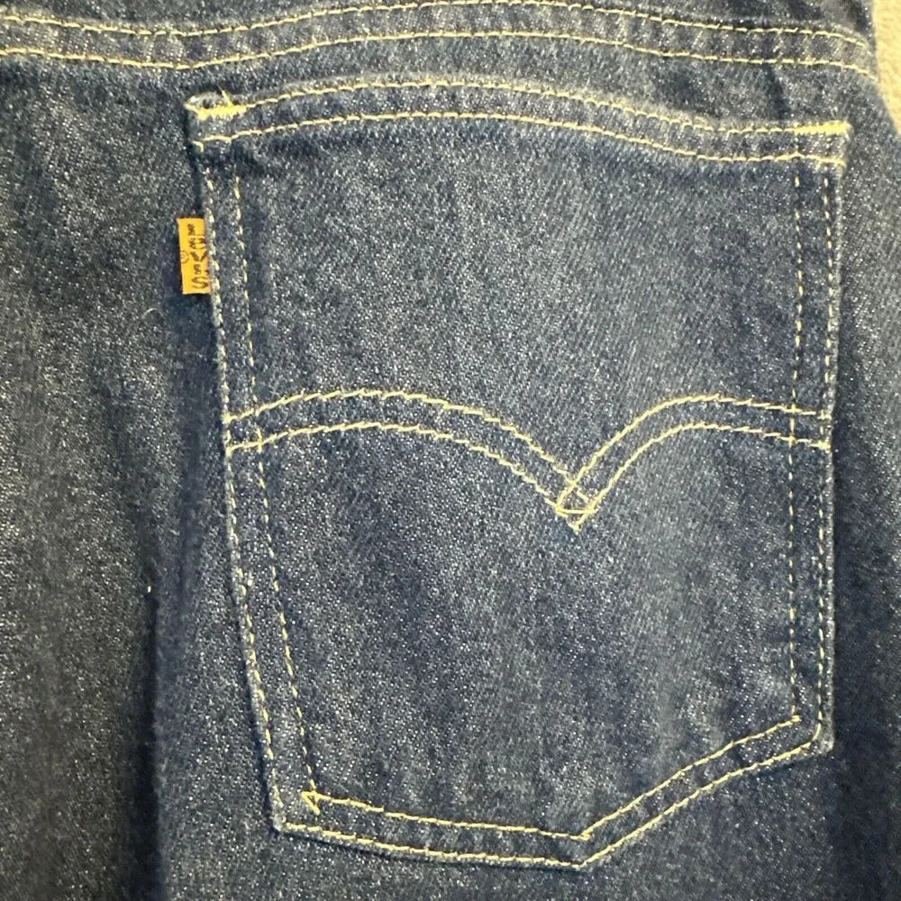 VTG Levi's 769 Orange Tab With A Skosh More Room Mens Jeans Size 36X30 80s - Picture 9 of 13